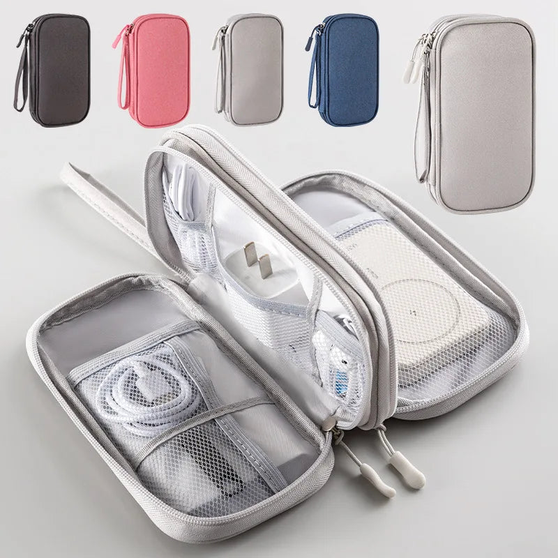 Digital Accessories Organizer for Cables, Earphones, and Power Banks