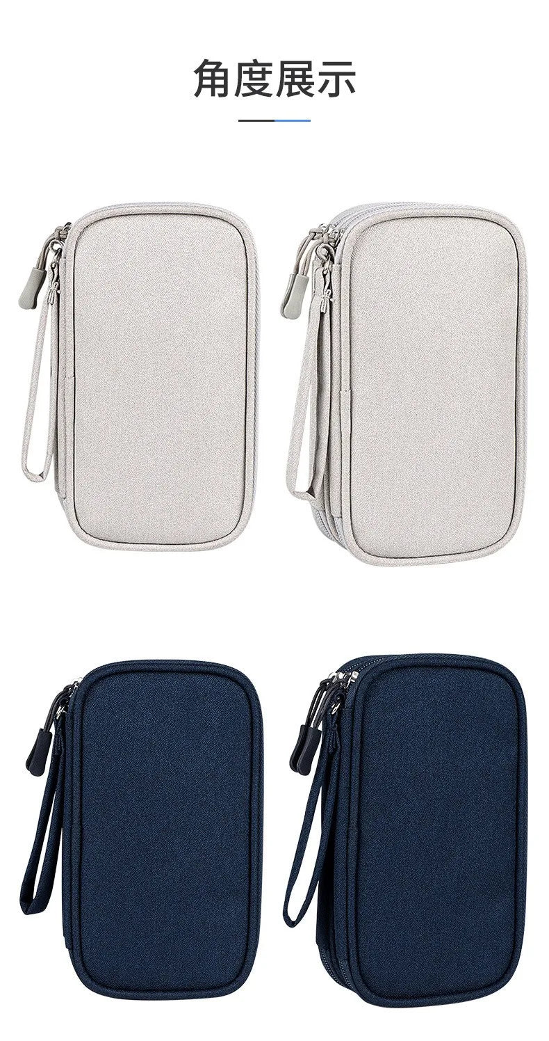 Digital Accessories Organizer for Cables, Earphones, and Power Banks