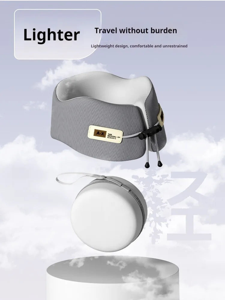 Memory Foam U-Shaped Travel Pillow