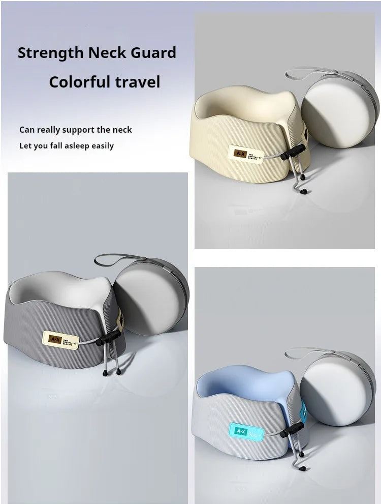 Memory Foam U-Shaped Travel Pillow