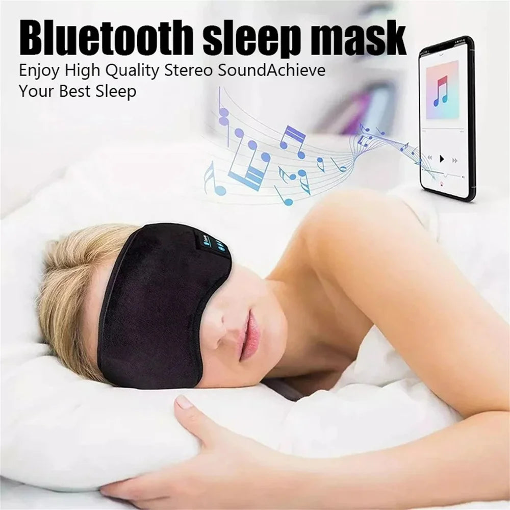 Bluetooth Wireless Headphones Sleeping Eye Mask