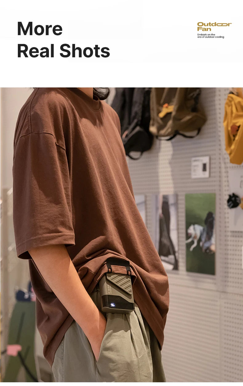 Portable Mini Waist Fan