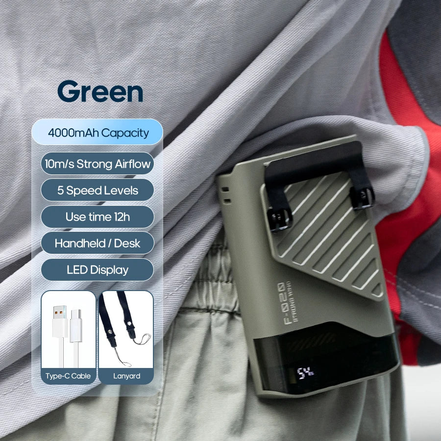 Portable Mini Waist Fan