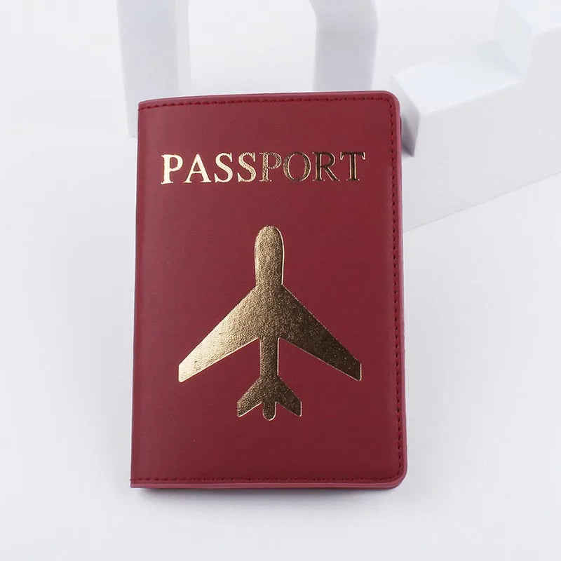 PU Leather Passport Cover – Stylish Travel Protector