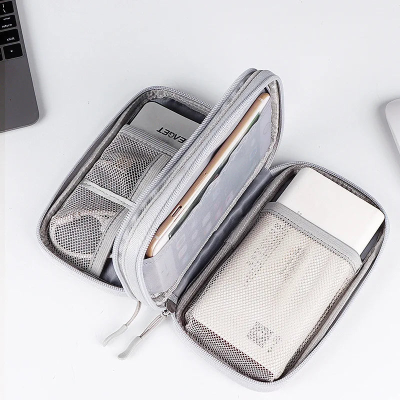 Digital Accessories Organizer for Cables, Earphones, and Power Banks