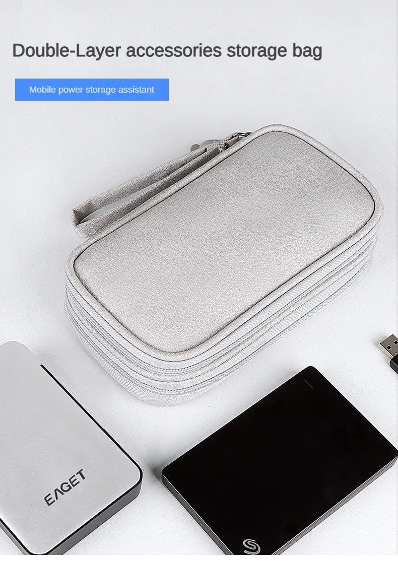 Digital Accessories Organizer for Cables, Earphones, and Power Banks