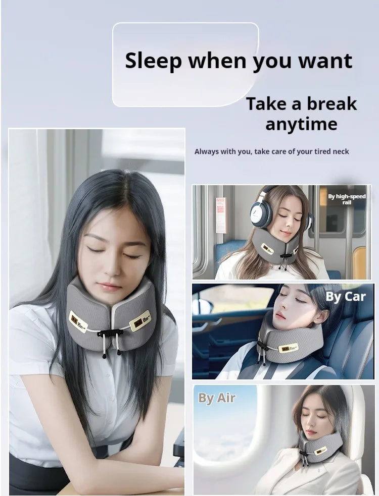 Memory Foam U-Shaped Travel Pillow