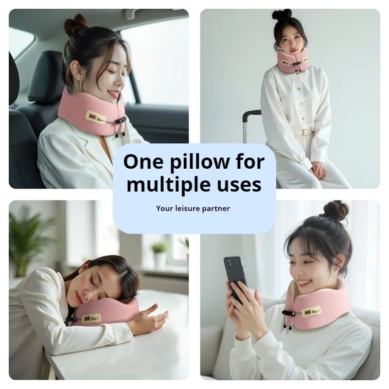 Memory Foam U-Shaped Travel Pillow