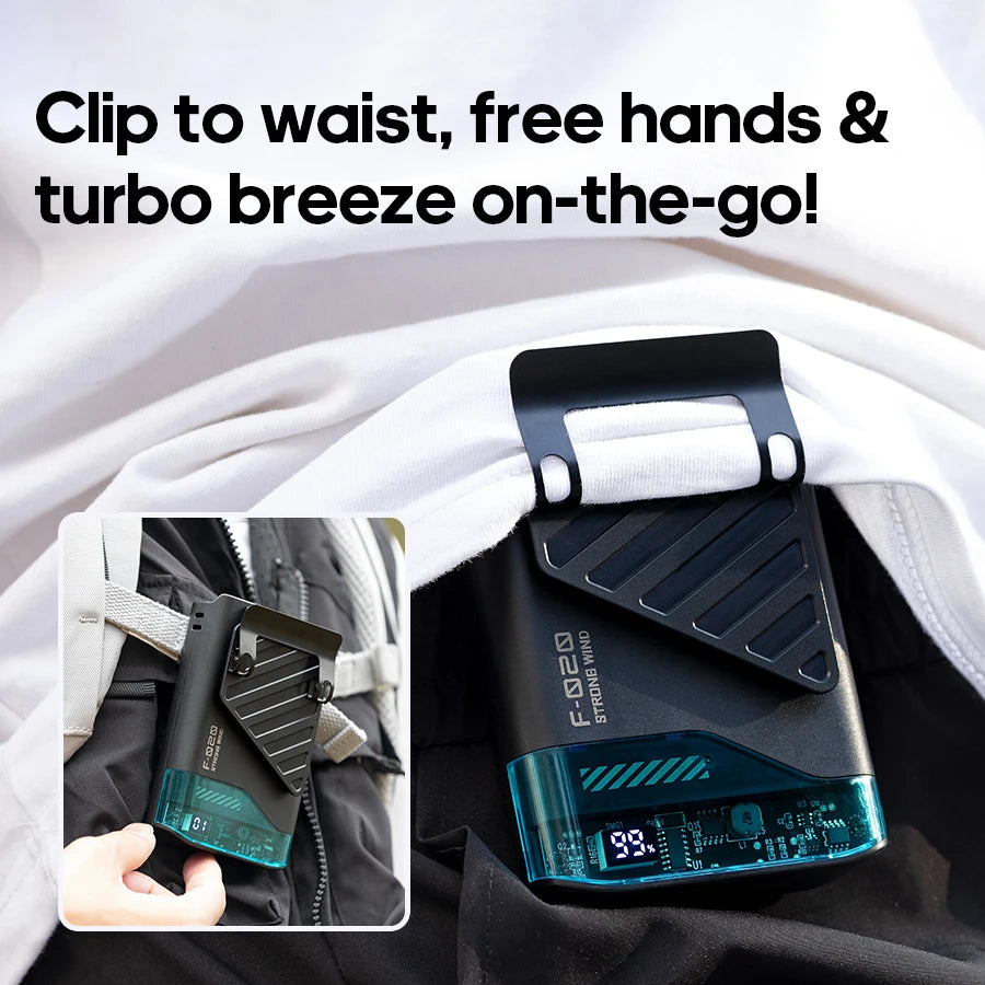 Portable Mini Waist Fan